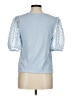 Maeve by Anthropologie Blue Short Sleeve Top Size M - photo 2