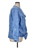 John Mark 100% Linen Blue 3/4 Sleeve Button-Down Shirt Size 0X - photo 4
