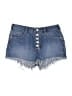 Pilcro 100% Cotton Blue Denim Shorts Size 27 waist - photo 1