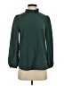 J.Crew 100% Polyester Green Long Sleeve Blouse Size XS - photo 1