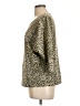 Andrea Jovine Animal Print Gold 3/4 Sleeve Top Size L - photo 5