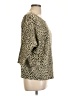 Andrea Jovine Animal Print Gold 3/4 Sleeve Top Size L - photo 4