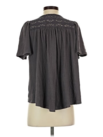 Lucky Brand Short Sleeve Blouse (view 2)