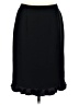 David Warren Solid Black Formal Skirt Size 8 - photo 1