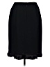 David Warren Solid Black Formal Skirt Size 8 - photo 2