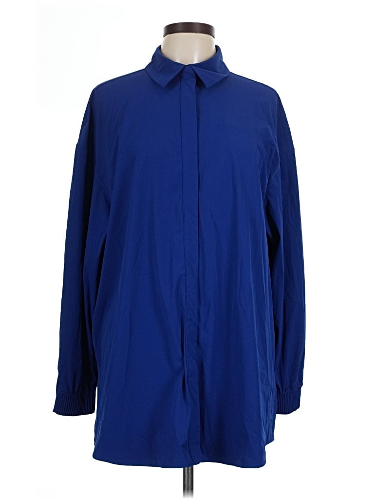 Pre-owned Nike Coat In Blue