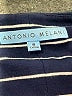 Antonio Melani Stripes Blue Blazer Size 8 - photo 6