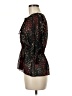 Fei Black 3/4 Sleeve Blouse Size M - photo 5