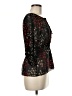Fei Black 3/4 Sleeve Blouse Size M - photo 4