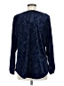Chico's Blue Long Sleeve Blouse Size Med (1) - photo 2