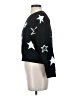 Hooked Up Stars Black Pullover Sweater Size S - photo 5