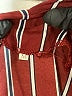 Unbranded Stripes Burgundy Long Sleeve Blouse Size M - photo 7