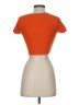 Zara Orange Short Sleeve Turtleneck Size S - photo 2