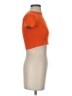 Zara Orange Short Sleeve Turtleneck Size S - photo 4