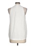 Tart 100% Viscose Ivory Sleeveless Blouse Size L - photo 2