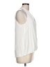Tart 100% Viscose Ivory Sleeveless Blouse Size L - photo 4