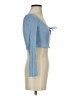 Shein Blue Long Sleeve Top Size 4 - photo 4
