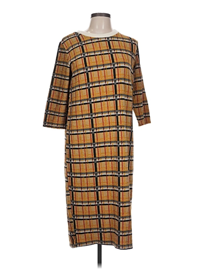 Pre-owned Zara Casual Dress In Orange