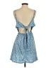 Shein 100% Polyester Blue Sleeveless Top Size 4 - photo 2