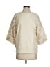 Easel 100% Cotton Ivory Sweatshirt Size S - photo 1