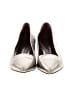 Etienne Aigner Metallic Silver Heels Size 6 - photo 2