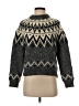MNG 100% Polyester Chevron-herringbone Gray Pullover Sweater Size S - photo 1