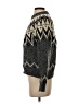 MNG 100% Polyester Chevron-herringbone Gray Pullover Sweater Size S - photo 5