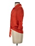 BCX Orange 3/4 Sleeve Button-Down Shirt Size S - photo 5