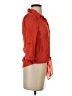 BCX Orange 3/4 Sleeve Button-Down Shirt Size S - photo 4