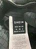 Shein 100% Polyester Metallic Silver Shorts Size 6 - photo 3