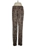 Anne Klein Animal Print Brown Casual Pants Size S - photo 1