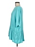 chic soul (chicsoul.com) Teal Short Sleeve Top One size - photo 5