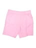 Quacker Factory Solid Pink Athletic Shorts Size M - photo 1
