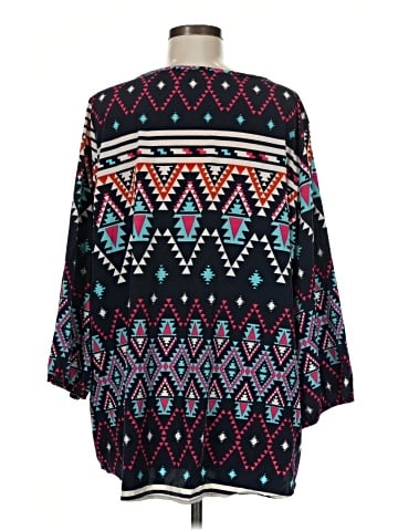 Auditions 3/4 Sleeve Blouse (view 2)