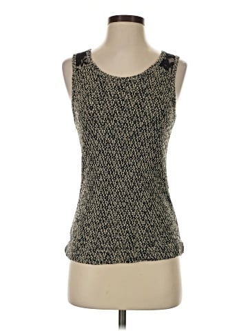 Green Envelope Sleeveless Top (view 1)