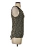 Green Envelope Black Sleeveless Top Size S - photo 4