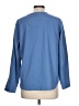 O Oscar De La Renta 100% Polyester Blue Pullover Sweater Size L - photo 2