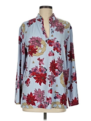 Natori Long Sleeve Blouse (view 1)