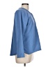 O Oscar De La Renta 100% Polyester Blue Pullover Sweater Size L - photo 4