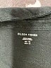 Eileen Fisher Black Long Sleeve Button-Down Shirt Size M - photo 4
