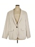 Old Navy Solid Ivory Blazer Size XXL - photo 1