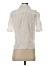 Theory Ivory Short Sleeve Blouse Size S - photo 2