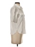 Theory Ivory Short Sleeve Blouse Size S - photo 4
