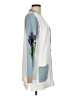 LOGO by Lori Goldstein Blue Cardigan Size M - photo 4