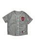 Marvel 100% Polyester Gray Short Sleeve Henley Size 8 - photo 1