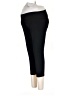 Isabel Maternity Solid Black Active Pants Size Med Maternity - photo 1
