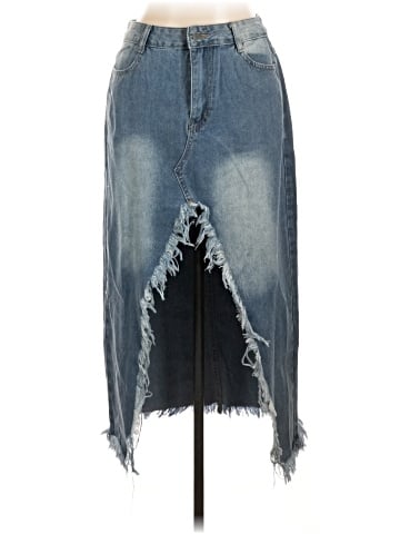 Unbranded Denim Skirt (view 1)