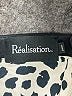 Réalisation 100% Silk Animal Print Tan Silk Skirt Size XXS - photo 4