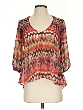 Lovers + Friends 3/4 Sleeve Blouse (view 1)