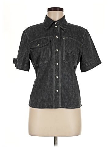 Helmut Lang Short Sleeve Blouse (view 1)